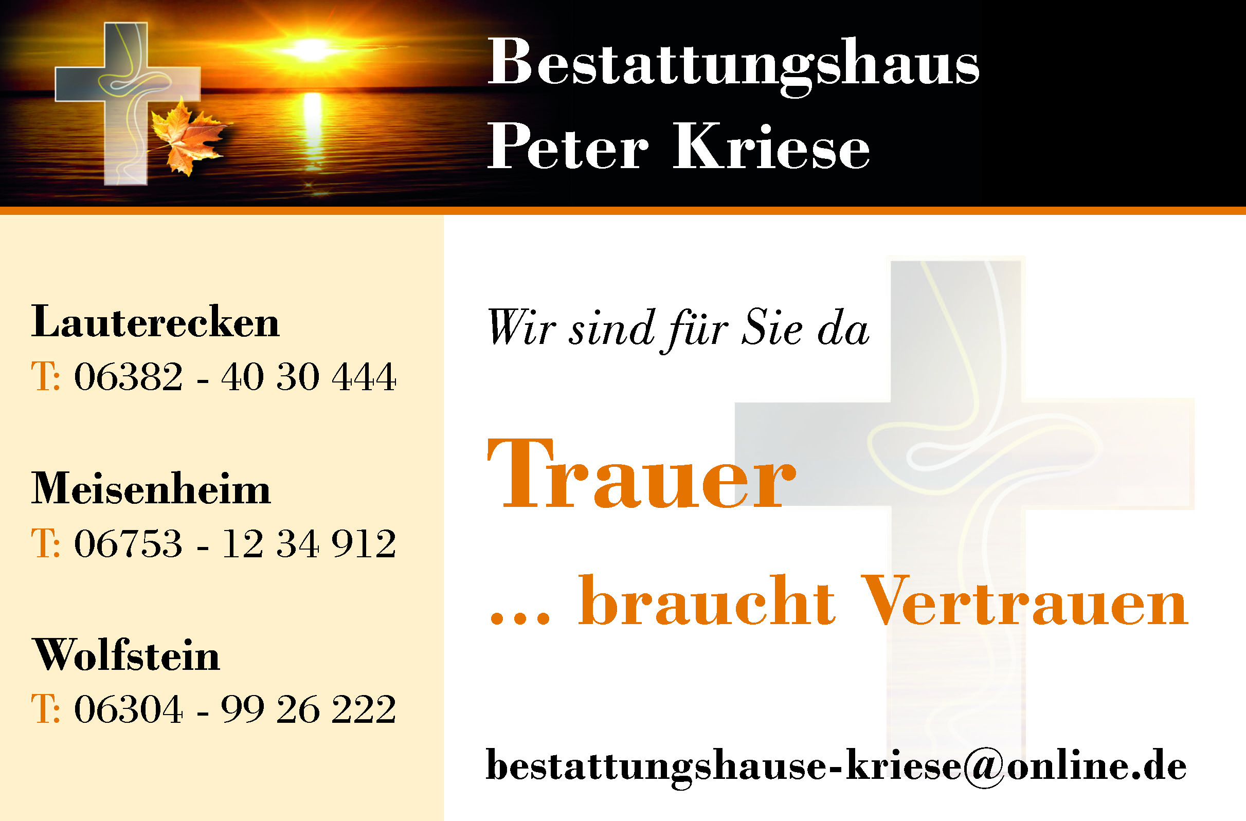 Bestattungen Peter Kriese